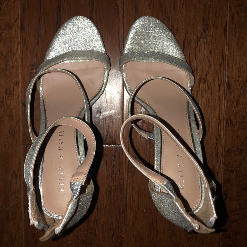 Silver heels